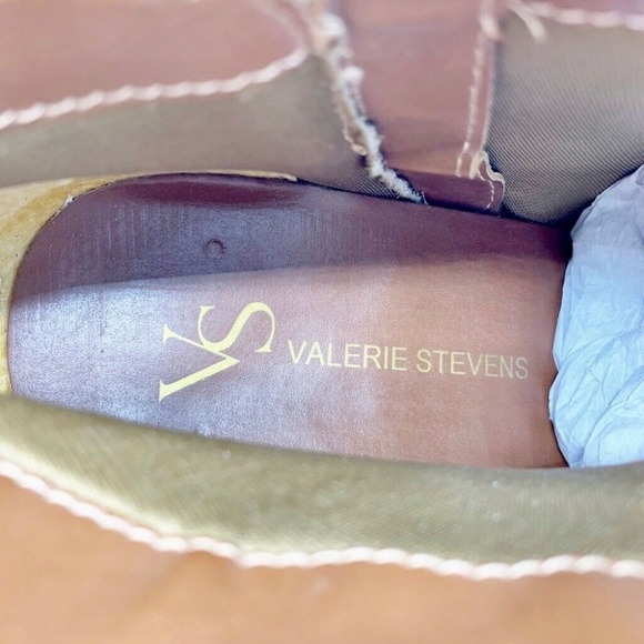 NEW Valerie Stevens Ankle Boots Faux Leather 8.5 - Picture 7 of 8